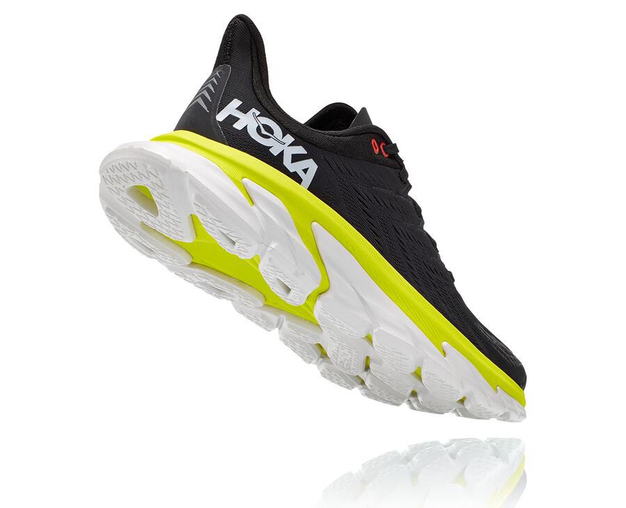 Hoka One One Clifton Edge Löparskor Herr - Svarta - ROSXA-0384